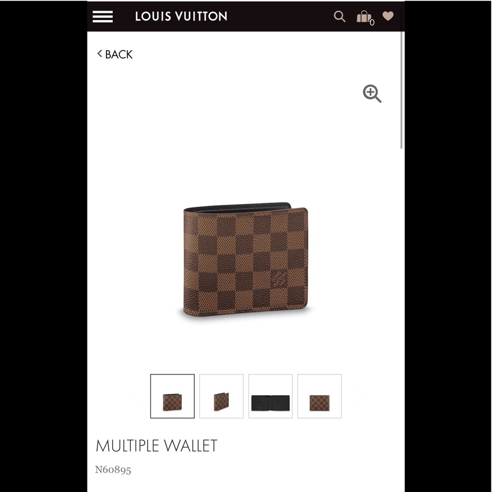 Multiple wallet Damier Ebene - Picture 6 of 6